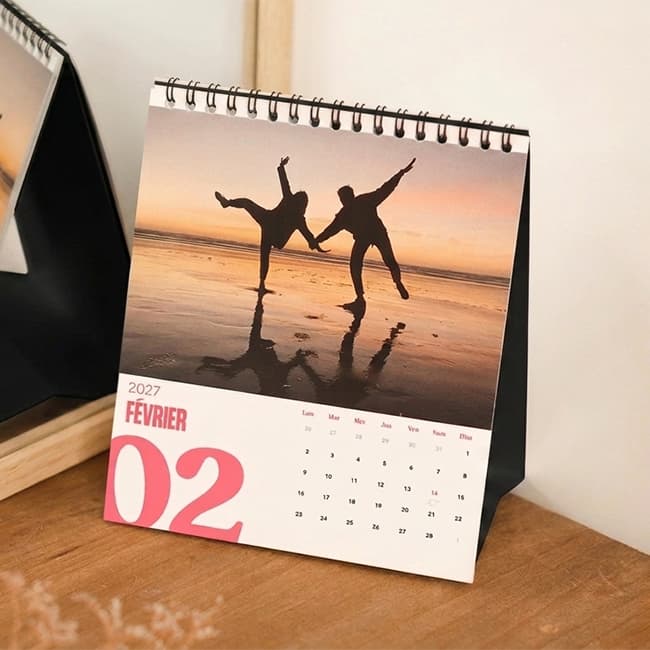 Calendrier de bureau mensuel